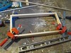 Clamped frame