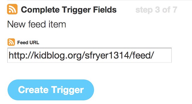 IFTTT - Feed Trigger