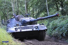 Leopard 1 Be. bei Tanks in Town in Mons
