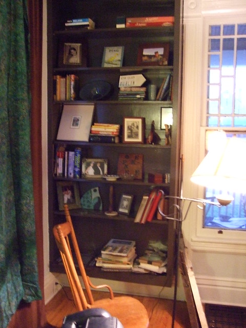 bookcase before