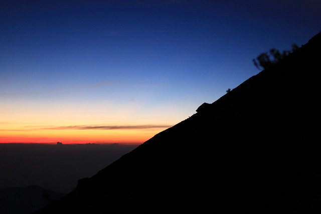 Sunrise, Gunung Rinjani, Lombok