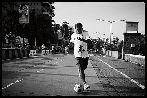 Football Marathon Shot By Marziya Shakir  4 Year Old At Carter Road Bandra by firoze shakir photographerno1
