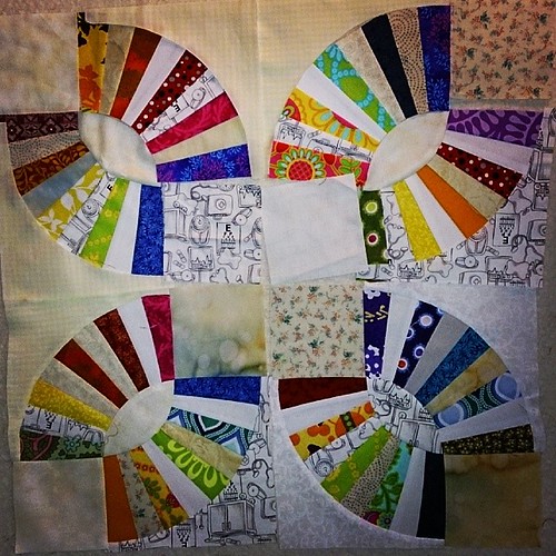 Such bright! So colours! #SydMQG #quilt #blocks