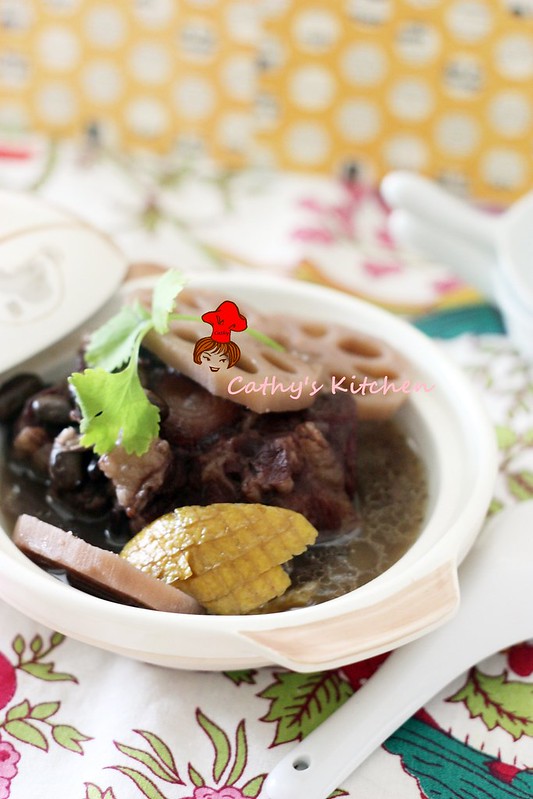 濃郁飄橙香 - 黑豆清燉牛尾湯 Black Bean Oxtail Stew  1