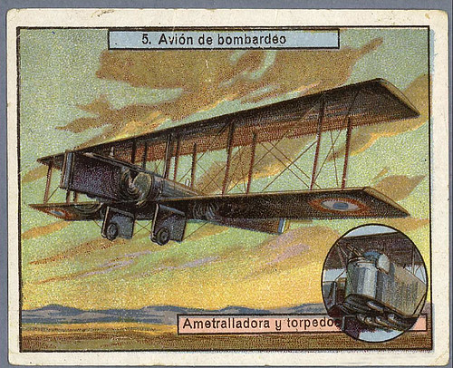 013- Avion de bombardeo-Aviones y aviadores-SF-Biblioteca Digital Hispania