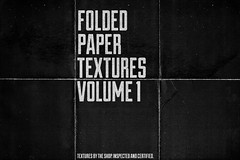Folded paper textures I and II
