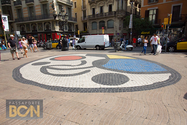 Pla de l'Os, Joan Miró, Barcelona