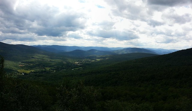 View west from Burnt Knob