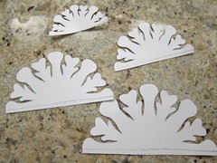 Iron Craft '13 Challenge #24 - Paper Snowflake Trees
