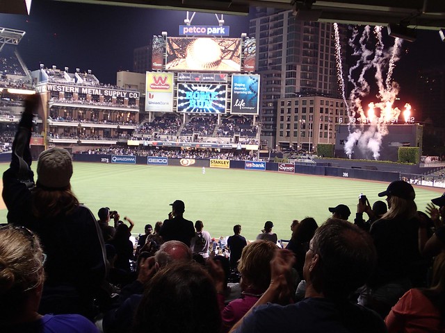 Home Run - San Diego Padres vs New York Mets baseball match
