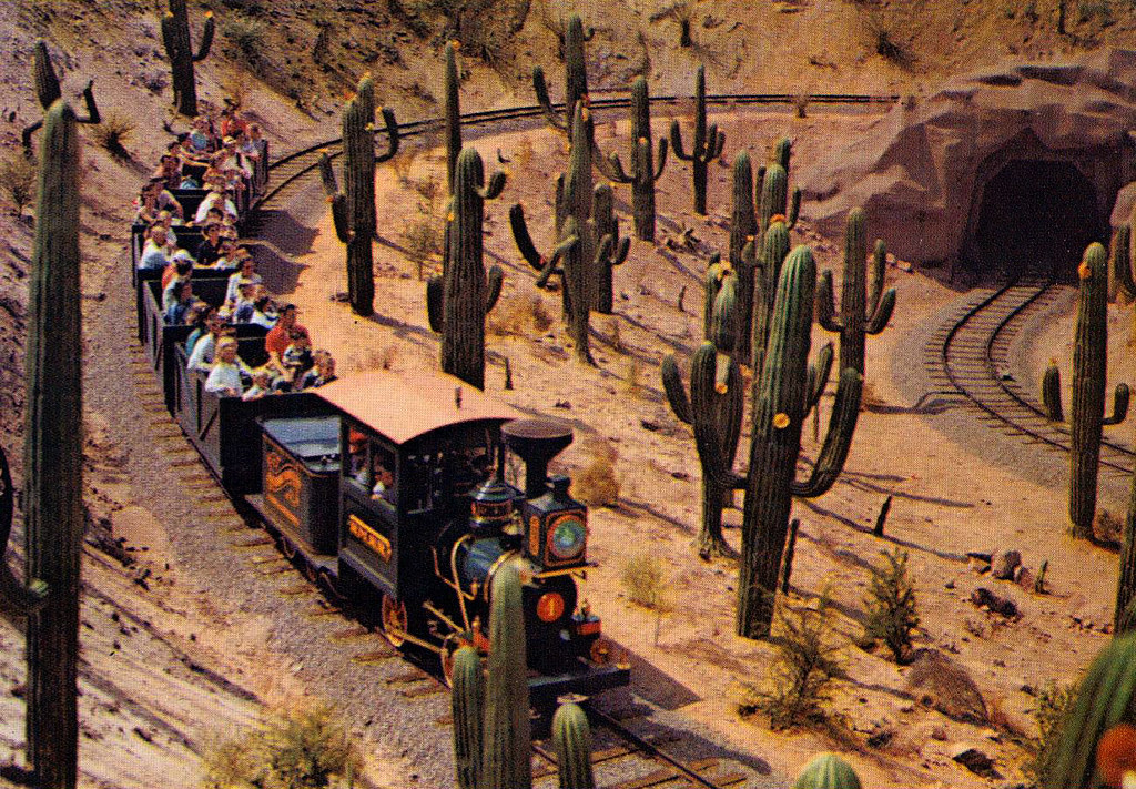 1957 Frontierland - Mine Train Through Nature's Wonderland
