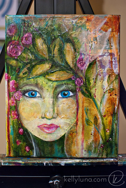 painting-face-forest