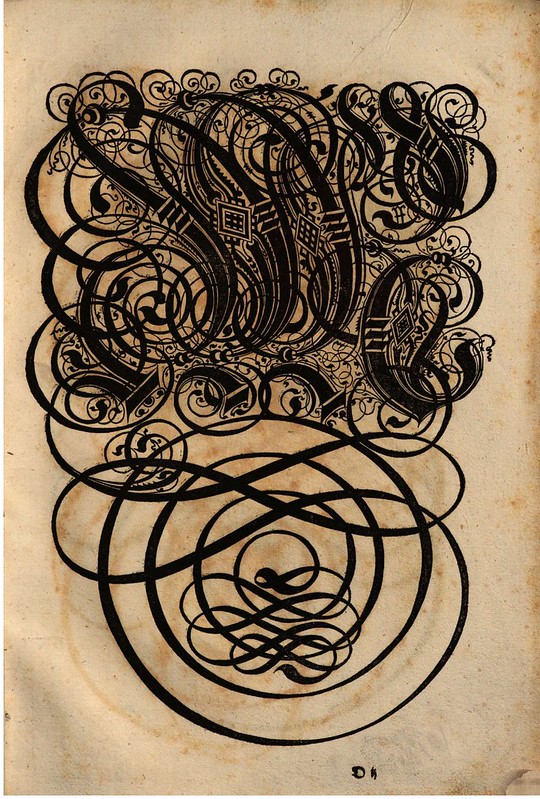 Paulus Franck - 'Schatzkammer Allerhand Versalien Lateinisch vnnd Teutsch', 1601 alphabet n