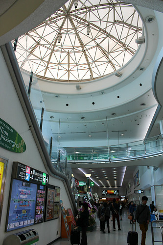 鹿児島空港の天井