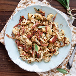 Roasted Cauliflower with Sage Brown Butter & Prosciutto