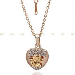 Crystal Romantic Necklace by mahnoormalik1