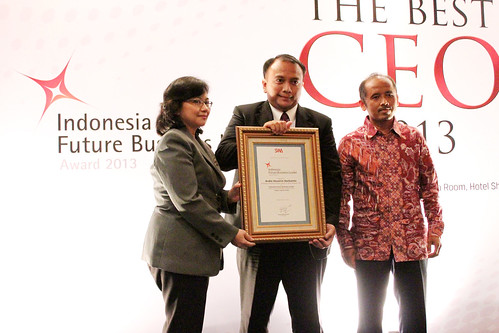 The Indonesia Future Business Leader 2013: Andi Hazairin Soekamto.