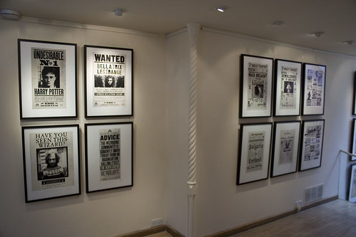 Harry Potter artworks at the Conningsby Gallery