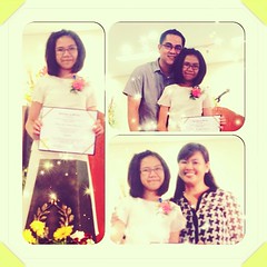 With our little graduate! Congratulations my...