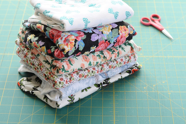 stack of florals