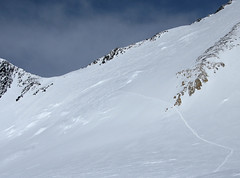 Droga podejścia na Denali Pass z High Camp (5600m)