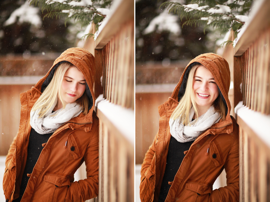 Hailey in the Snow