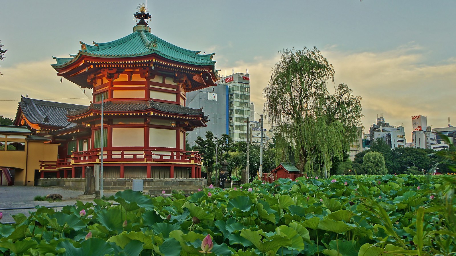 Bentendo Temple at Ueno Park