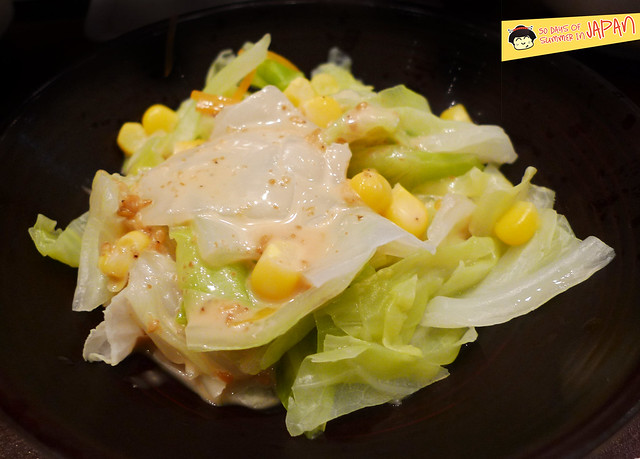 Tempura Hisago - salad