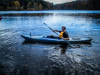 Philip on Lake Oolenoy