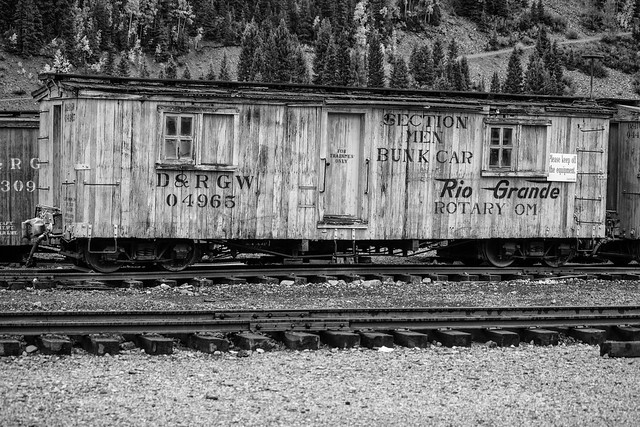 Abandoned Train Cars - Silverton, Colorado