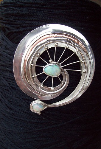 LIFE WHEEL BROOCH by marco_magro