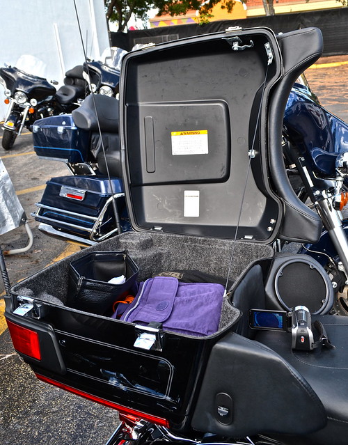 Harley Davidson luggage space