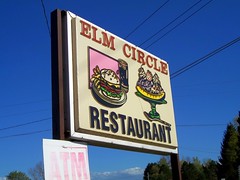 Dinner At Elm Circle Restaurant.