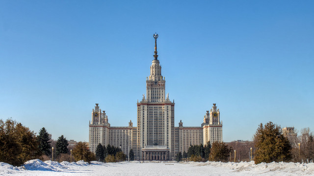 0352 - Russia, Moscow, Moscow State University HDR