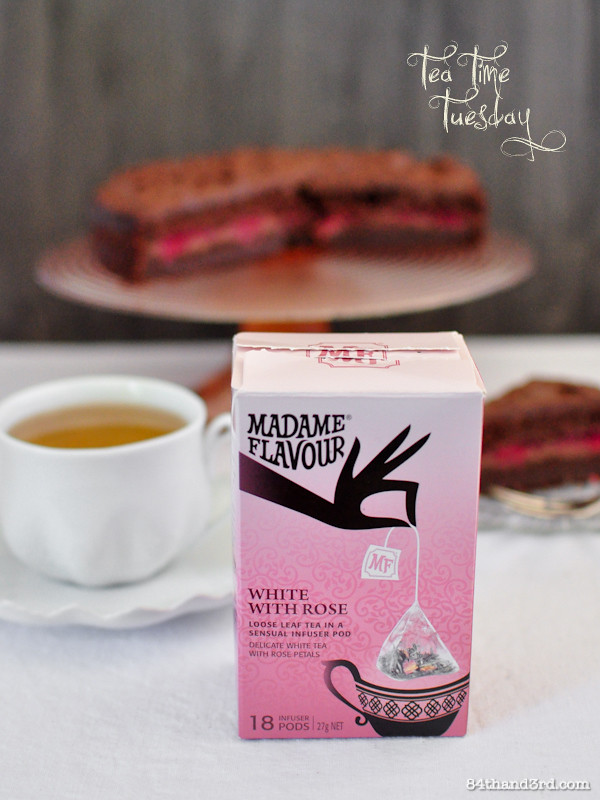 Tea Time Tuesday - Madam Flavour White with Rose