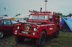 DEFENCE FIRE SERVICE LAND/RANGEROVERS