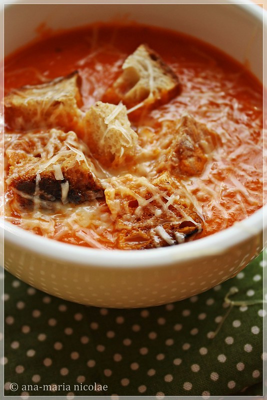 Baked tomato soup