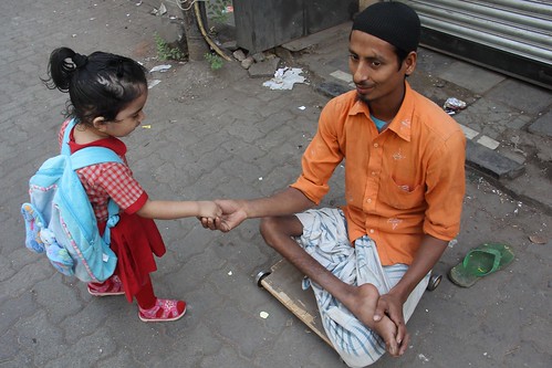 Nerjis Asif Shakir 2 Year Old Friend Of  The Beggars Of Bandra by firoze shakir photographerno1