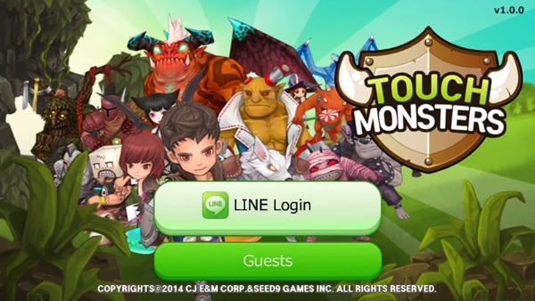LINE Touch Monsters
