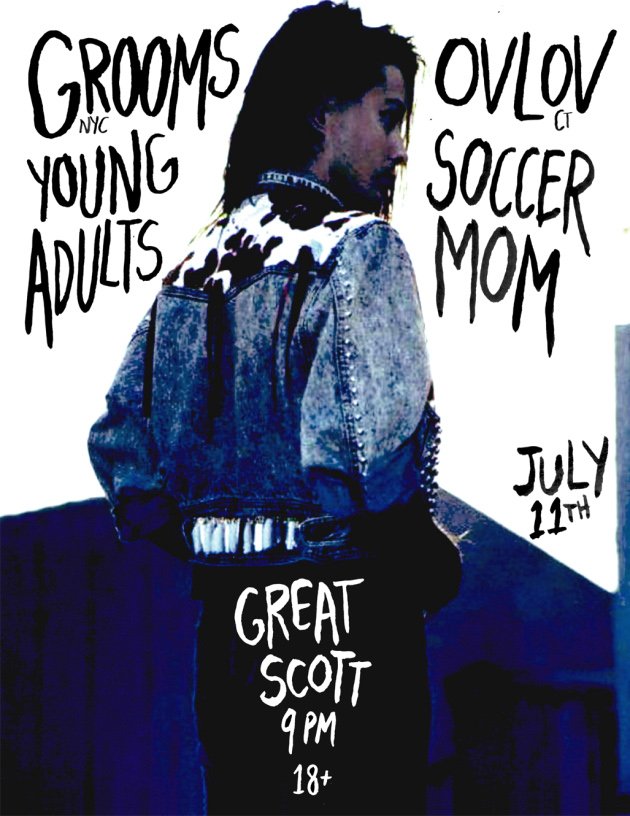 Grooms, Young Adults, Soccer Mom, Ovlov | Great Scott, Boston | 12 July