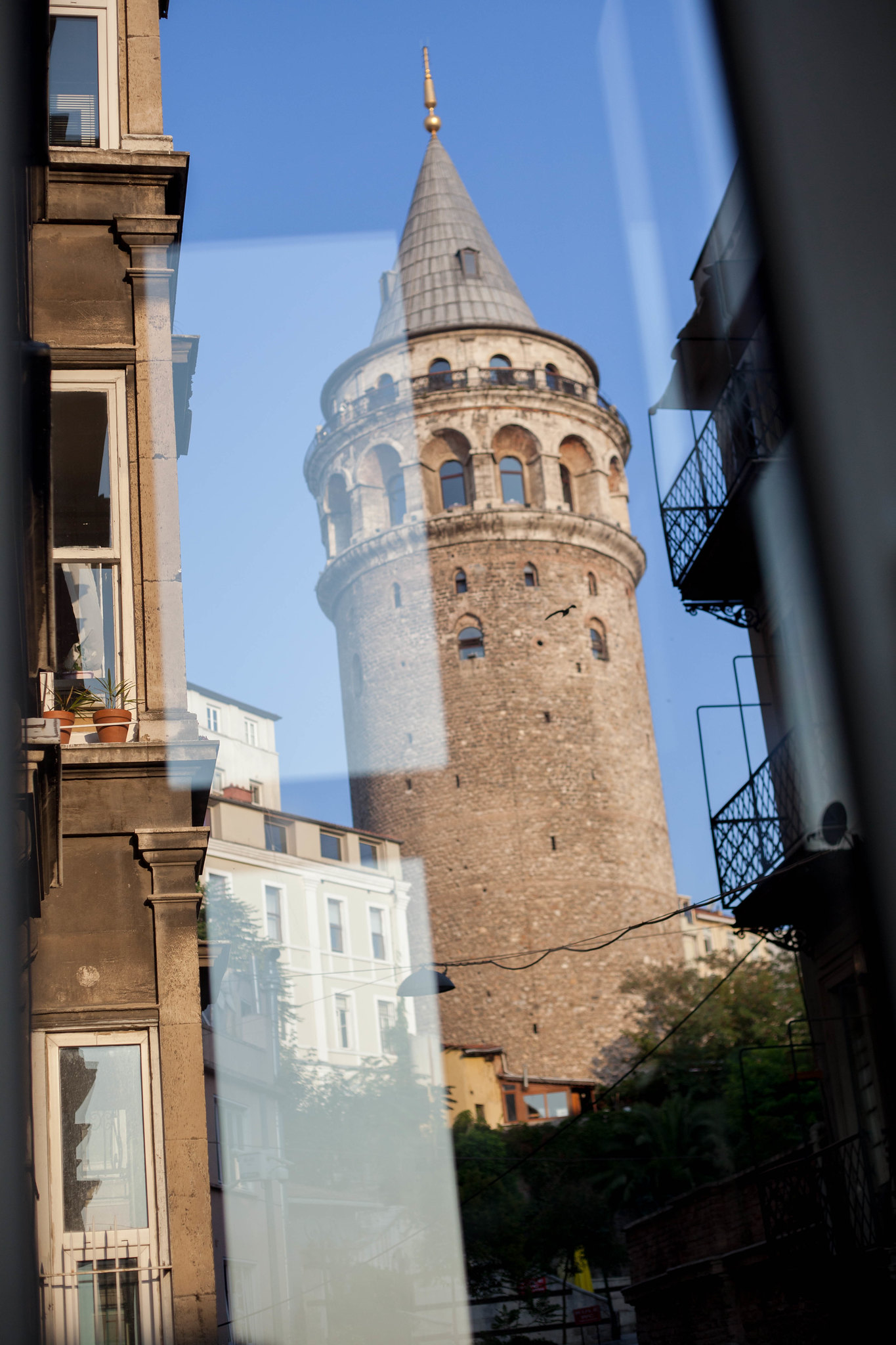 Galata Tower from our apartment.
