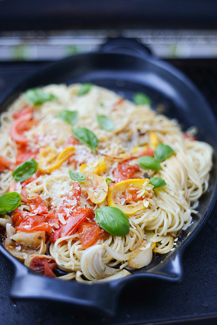 pasta w grilled vegetables-6