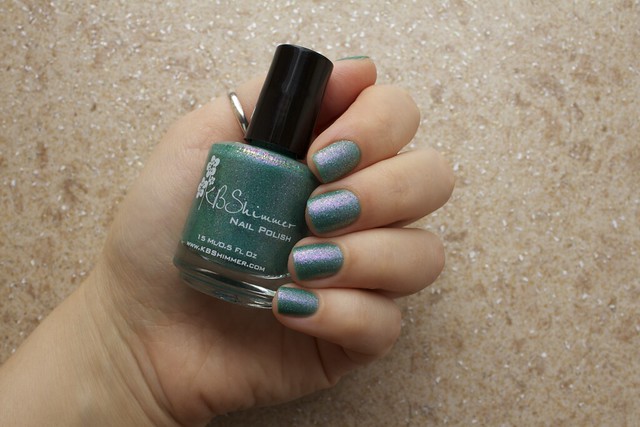 01 KBShimmer Teal Another Tail swatches