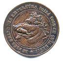 Satirical Coin of Napoleon III obverse