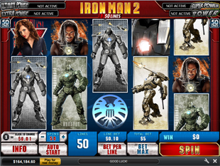 Iron Man 2 50 Lines slot game online review
