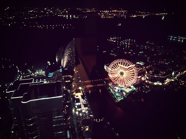View from Landmark tower