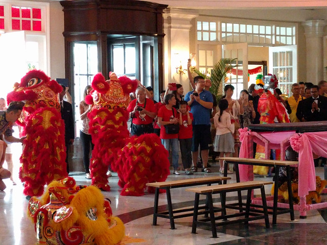 Chinese Lion Dance @ Eastern & Oriental