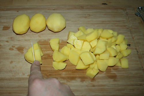 42 - Kartoffeln würfeln / Dice potatoes