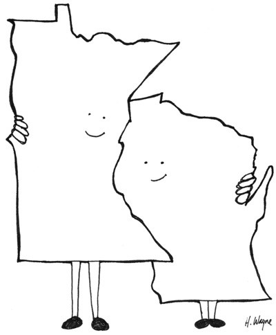 Minnesota and Wisconsin Love