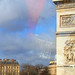Champs-Élysées et Arc de triomphe / Paris